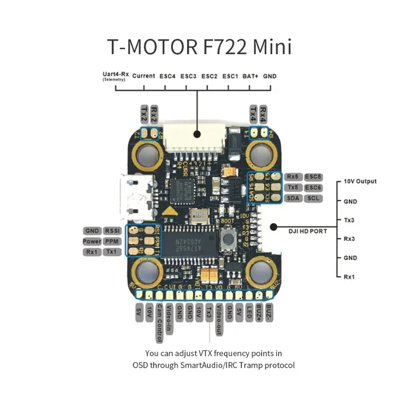 T-Motor MINI F7 FC F45A ESC Co – Betaflight Fc F7 recenzja i cena
